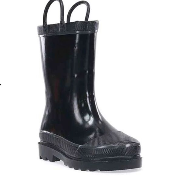 Kids Firechief 2 Rain Boot - Black - Picture 1 of 7
